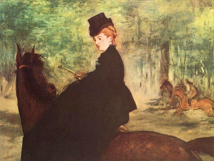 Edouard Manet The Horsewoman Germany oil painting art